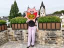 班尼路（Baleno）冰感防晒直筒裤女夏薄款UPF50+防紫外线户外运动跑步骑行阔腿长裤 实拍图