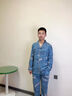 俞兆林睡衣男纯棉春秋季男士长袖男生大码套装冬天家居服全棉25年新款 NSJYI-8514（100%纯棉） L （建议100-120斤） 实拍图