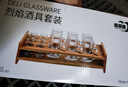 青苹果白酒杯套装 高脚酒杯二两杯分酒器杯架13件礼盒装送长辈送领导 实拍图