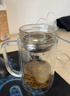 富光男女士双层玻璃杯 高硼硅玻璃304茶隔水杯子 带茶隔泡茶杯500ml 实拍图