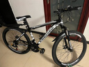 金武端自行车成人山地车公路赛车单车骑行变速超轻越野中学生初中青少年 尊享版-辐条轮-黑白色【铝架】 26寸24速 实拍图