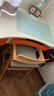 家逸实木儿童学习椅小学生写字椅可调节升降座椅坐姿纠正椅子宝宝餐椅 实拍图