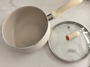 爱仕达（ASD）奶锅陶瓷新不粘锅18CM泡面锅宝宝辅食锅电磁炉通用NL18T10WG 实拍图