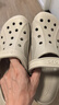 CROCS卡骆驰洞洞鞋贝雅男鞋女鞋轻便耐磨一脚蹬拖鞋休闲鞋|10126 卵石色-2V3 44 (280mm) 实拍图
