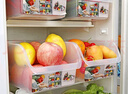 季萌4个装食品级冰箱储物盒收纳盒抽屉式厨房蔬菜水果食品鸡蛋保鲜盒 4个装(尺寸：32*18*12cm) 实拍图
