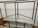 淘得好免安装衣柜钢架结构家用卧室折叠衣柜全钢架布衣柜出租房衣橱收纳 1.78米吉光片羽/折叠款 实拍图