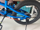 优贝（RoyalBaby）儿童自行车男女童车 宝宝脚踏车山地车 6岁-9岁 表演车18寸 蓝色 实拍图