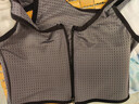 浪莎束胸les内衣女大胸显小塑胸帅t学生运动防震缩胸背心 灰色 XL 实拍图