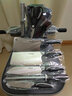 耐夫刀具套刀铲勺厨具不锈钢厨房用品菜刀水果刀厨房锅铲家用十件套装 黑色刀柄 实拍图