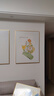 猫九酱奶油风小清新花卉客厅装饰画简约现代三联画高级感沙发背景墙挂画 实拍图