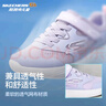 Skechers斯凯奇童鞋运动鞋男女儿童鞋魔术贴儿童鞋中大童跑步鞋405315L 【透气款】女童-薰衣草色/LAV 32 实拍图