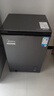 美的（Midea）100升冰柜家用小型零下40度低温速冻冷柜冷藏冷冻两用卧式冰箱一级能效BD/BC-100KGEM国家补贴20% 实拍图