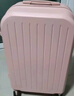 袋鼠（KANGAROO）行李箱男大学生小清新女拉杆箱高颜值万向轮旅行箱多功能密码皮箱 茱萸粉【升级多功能】 20英寸 【登机箱无侧提】 实拍图