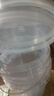 京东物流 食品级手提密封塑料桶包装桶钓鱼桶抓鱼桶水果冰粉桶摆摊桶龙虾打包盒300ml-5L 1L-透明色（2个装）满口容量950ML 实拍图