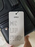 昕辰行李箱拉杆箱小型男大容量密码旅行万向轮登机皮子女学生 直角拉链款-黑色 26英寸 （可托运） 实拍图