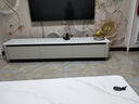 白蚁实木烤漆电视柜落地简约轻奢风岩板电视柜茶几组合柜客厅储物柜 1.3茶几+2电视柜【实木烤漆】 实拍图