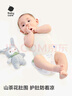 babycare婴儿护肚围新生儿童宝宝护肚子脐带防着凉奶酪白2条装16*17cm 实拍图
