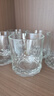 Ocean泰国进口玻璃威士忌酒杯烈酒杯洋酒杯玻璃杯套装花纹款350ml4只 实拍图