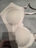 嫚熙（EMXEE）哺乳文胸春秋薄款舒适无痕聚拢前开扣怀孕喂奶哺乳内衣柔雾杏XL码 实拍图