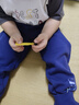 小猪班纳男童裤子春秋季长裤2025新款男孩休闲耐磨时髦运动裤儿童秋天卫裤 【柔软耐磨】藏青/童gr熊 120 【推荐37-45斤】 实拍图