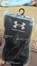 安德玛（Under Armour）篮球袜 吸汗防滑透气运动袜 加压防磨男女款棉袜组合色M码三双装 实拍图