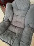 景彩懒人沙发单人家用学生宿舍休闲电脑椅阳台卧室躺椅靠背沙发椅XY09 升级豪华座包-灰色(无抱枕) 实拍图