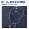 雨航（YUHANG）骑行雨衣雨披单人一体式连体电动电瓶车遮风挡雨批 藏青 实拍图