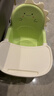 兔可图宝宝餐椅婴儿餐桌椅儿童成长椅靠背椅吃饭家用小凳子幼儿园小椅子 奶绿+餐盘【适合1-12岁】 实拍图