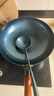 阎铁匠章丘炒锅铁锅轻便锻打炒菜锅无涂层老式物理不粘锅家用炒勺已开锅  轻便镜面木把32厘米 32cm 实拍图