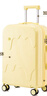 G.duck小黄鸭行李箱小型大容量拉杆旅行箱女高颜值密码登飞机箱短 雪糕箱淡鹅黄 20英寸 实拍图