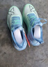 特步【2000公里二代】跑鞋男两千公里耐磨回弹跑鞋体考竞训女跑步鞋 马卡绿/海天蓝 男-建议拍小半码 39 实拍图