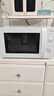 美的（Midea）家用微波炉 20升小型快捷 360度转盘加热 易清洁内胆 211A旋钮操控高温杀菌(M1-L213B) 经典款 20L旋转加热 实拍图