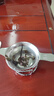 不锈钢加厚无磁双耳网茶漏茶道茶具配件茶叶过滤器茶滤网 201不锈钢茶漏大号+托架【1套】 实拍图