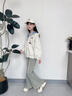 女童棒球服外套秋冬款洋气2025新款大童夹克衫女孩秋装学生上衣服 高级灰外套 160 实拍图