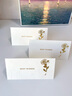 RoseNice 教师节贺卡 誓言卡烫金书签生日火漆印章表白留言卡明信片商务信封信纸套装教师节礼物送老师 玫瑰祝福卡金色+火漆贴 4套装 实拍图