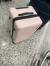 银座大容量行李箱可登机旅行箱密码拉杆箱抗压耐磨 冰莓粉 24英寸 实拍图