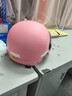 车赞3C认证电动车头盔女电瓶车安全帽男士四季通用冬季保暖防雨头盔 3C粉色头盔加强版（防晒镜片） 实拍图