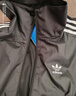 adidas休闲简约三条纹梭织立领夹克外套男装秋季阿迪达斯三叶草 黑色 (偏小，推荐买大1码)   XS 实拍图