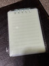 递乐 a7活页本小笔记本上翻便签本学生记事小巧型迷你单词口袋本随身便携记事本80张 70197绿色 实拍图