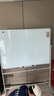 紫薇星 白板写字板支架式移动黑板架子商用办公儿童粉笔小黑板家用教学白班磁性看板 【销量款】90*120双面白板+双杠支架 实拍图