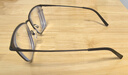 依视路（ESSILOR） 钻晶系列高清耐磨防蓝光近视超薄镜片专业配度数眼镜架男女镜框 金属-全框-2062GY-透明灰 镜框+依视路A4防蓝光1.67现片 实拍图