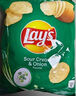 乐事（Lay's）薯片酸奶油洋葱味50g 台湾产 休闲零食膨化食品追剧小零食 实拍图