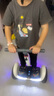 九号（Ninebot）电动儿童平衡车6-12岁代步电动车腿控智能礼物双轮腿控体感L6白色定制礼盒款 实拍图