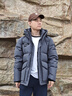 波司登极寒鹅绒羽绒服男士冬季加厚连帽短款百搭保暖时尚外套 实拍图
