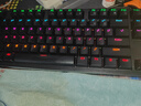 达尔优EK826黑色防水防尘插拔红外轴机械键盘台式笔记本电脑有线游戏电竞家用办公CF吃鸡LOL混光 【红轴】 官方标配 实拍图