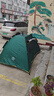 京东京造公园速开帐篷2.8平弹压速开防风防晒便携户外露营装备军绿色 实拍图