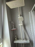 TOTO淋浴花洒套装精铜主体龙头增压花洒全套花洒喷头浴室淋浴器 T666-枪灰色【恒温款】 实拍图