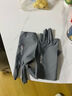 增持防晒手套男女夏季薄款防滑冰丝开车骑行外卖路亚钓鱼漏二指半指 冰丝男士-漏二指款（灰色） 实拍图