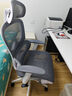 得力（deli）Surfer系列特网款 人体工学椅电脑椅 3D腰靠+升降扶手+带脚托 白 实拍图