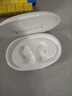 小度蓝牙耳机S150 同声翻译 AI智能降噪无线挂耳式运动开放式耳机 骨传导概念不入耳 适配苹果华为小米 白色 实拍图